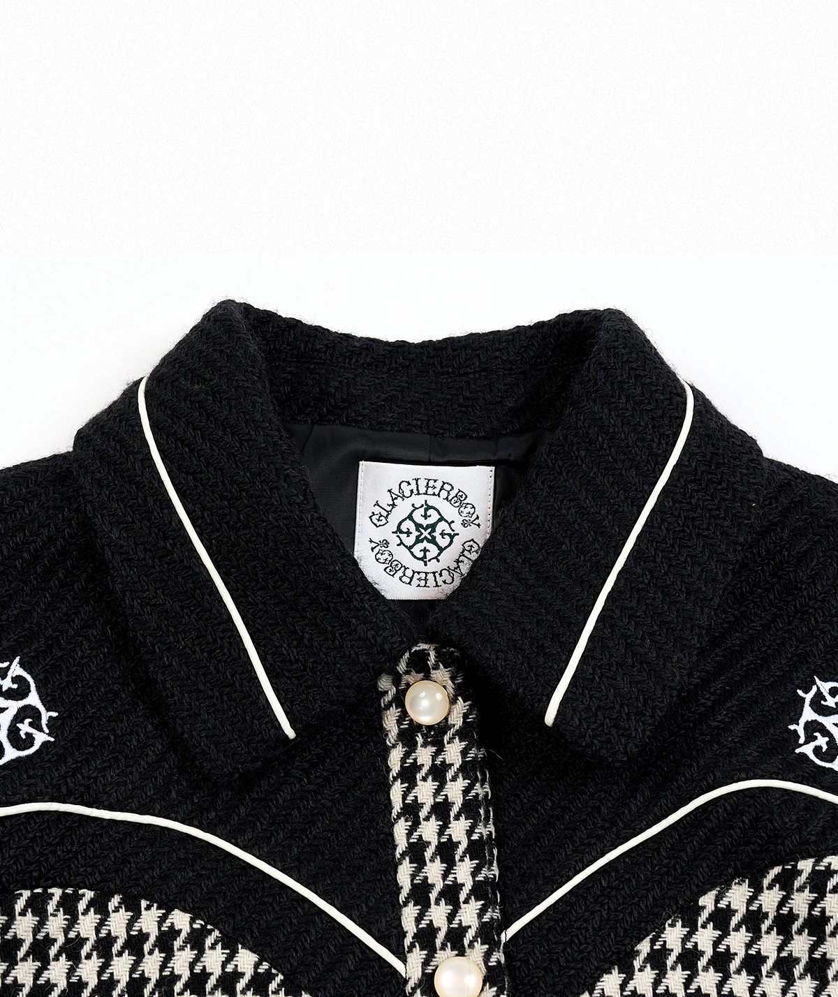GLACIERBOY丨RAP STAR SERIES Houndstooth Tailored Jacket - PSYLOS 1, GLACIERBOY丨RAP STAR SERIES Houndstooth Tailored Jacket, Jacket, GLACIERBOY•JAPAN, PSYLOS 1